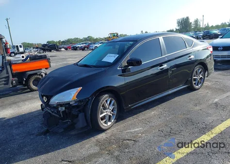 2013 Nissan Sentra Sr from USA, damaged, VIN 3N1AB7AP3DL683911